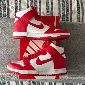 Nike Dunk High Championship Red